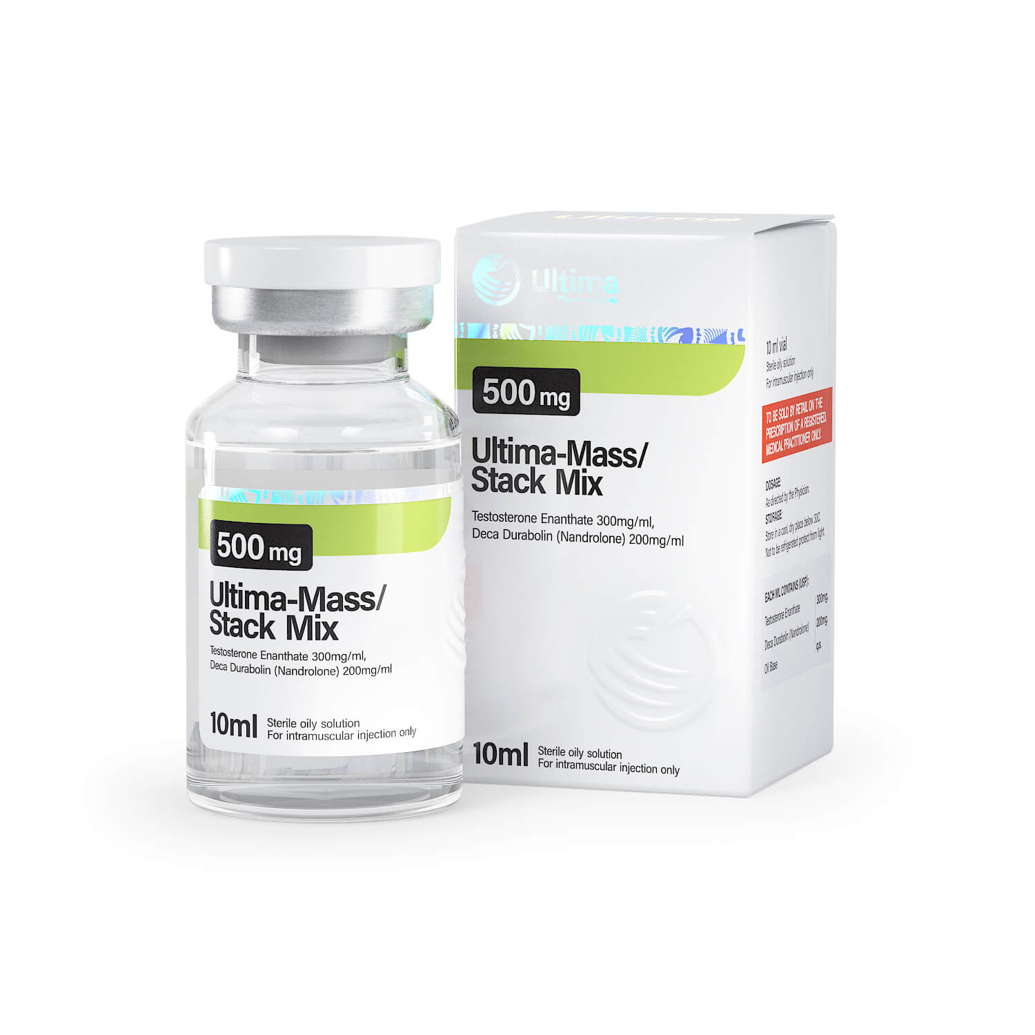 Ultima Mass Stack 500 μείγμα 10 ml x 500 mg ml