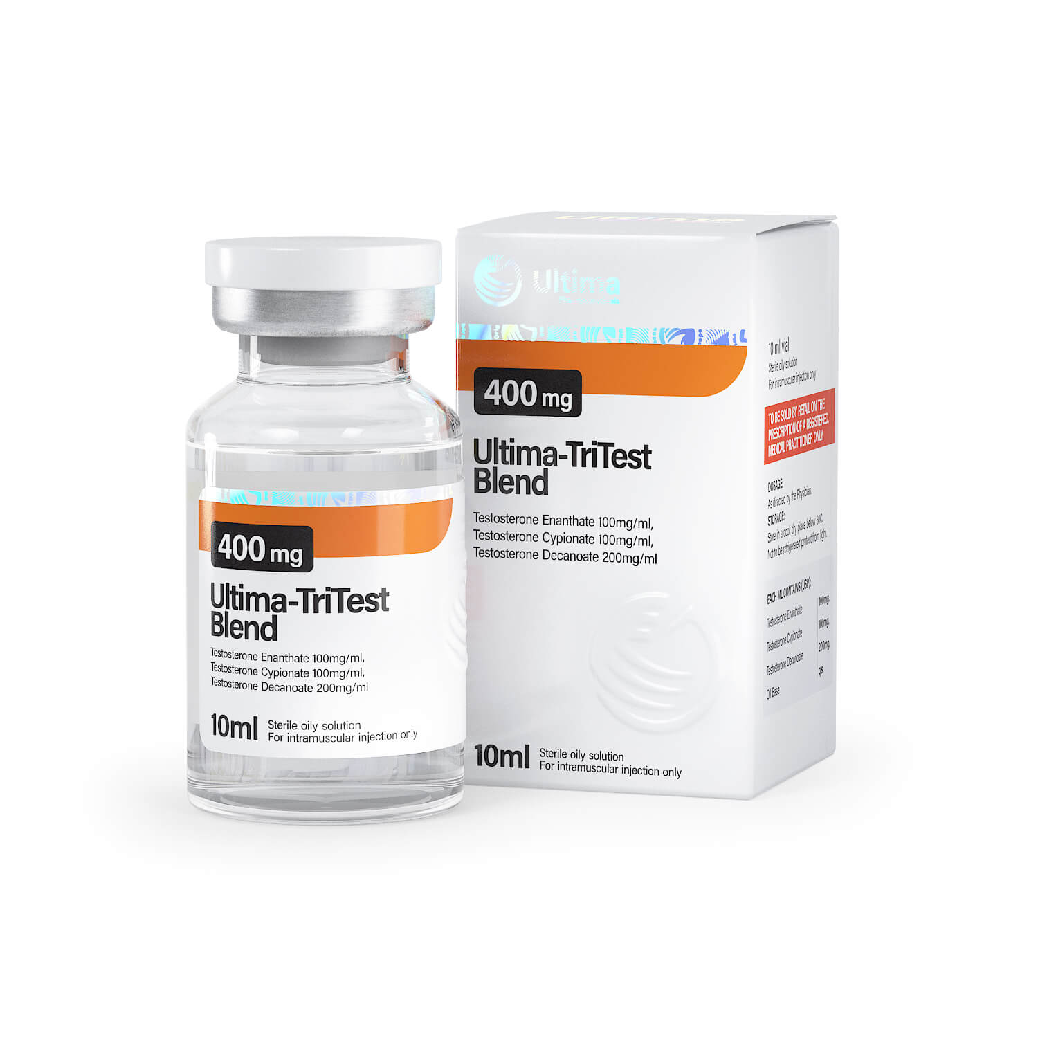 μείγμα ultima tritest 400 10 ml x 400 mg ml