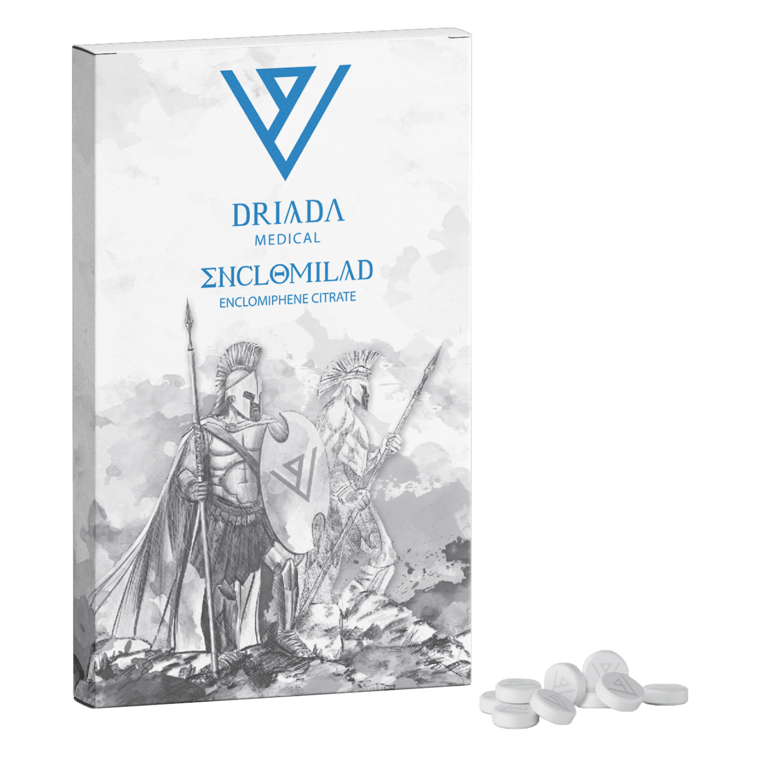 Enclomilad mockup tablets Driada