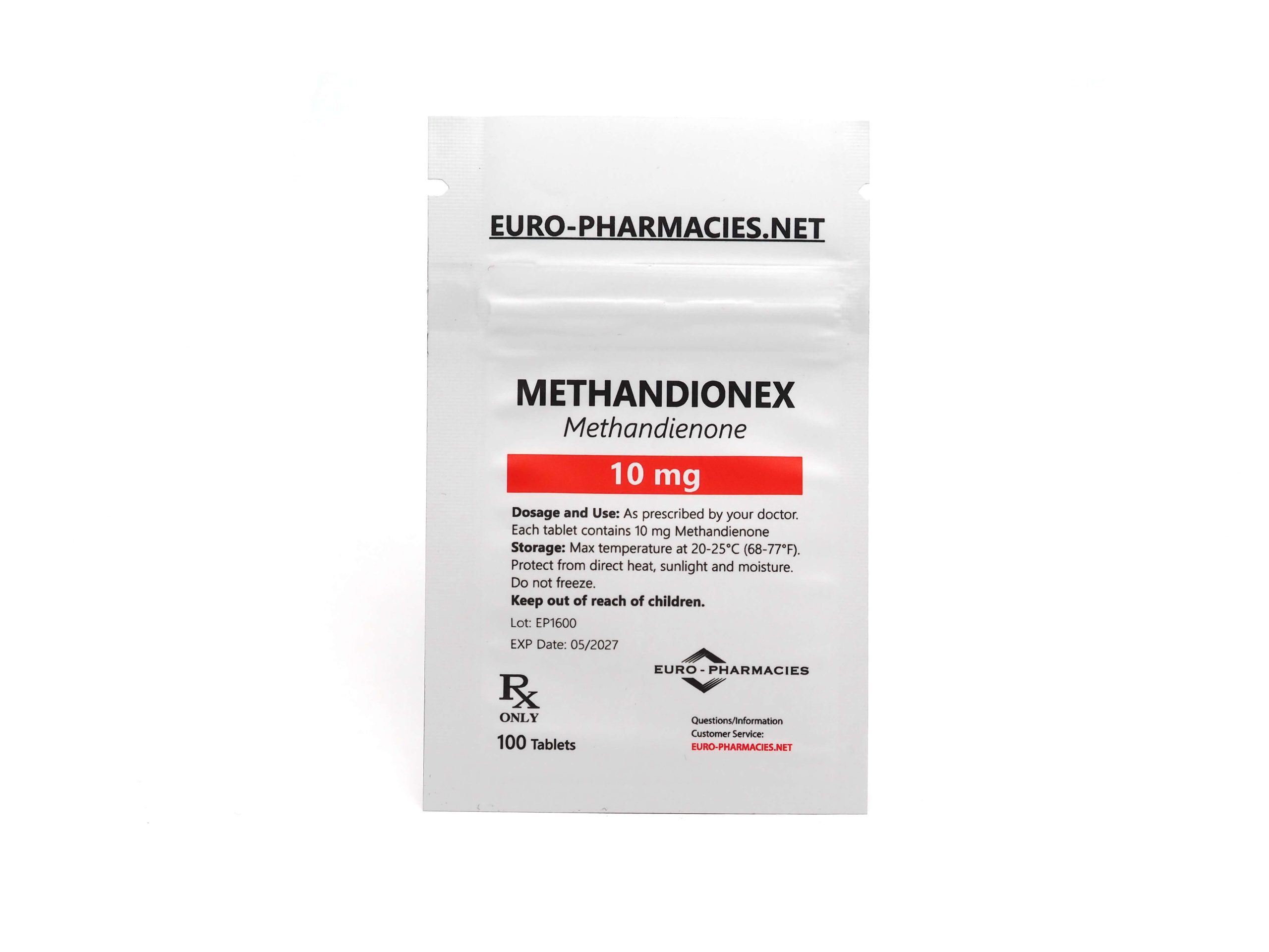 Τσάντα Europharmacies Methandionex 10 (Dianabol)