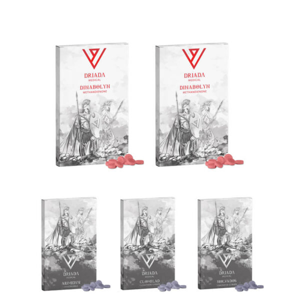 Πακέτο Διόγκωσης 6 εβδομάδων Dianabol Driada Medical