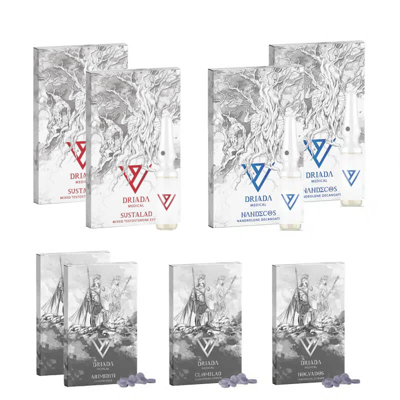 Πακέτο όγκωσης για προχωρημένους 8 εβδομάδες Sustanon Deca Driada