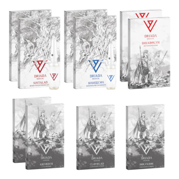 Προηγμένο πακέτο αύξησης μάζας DRIADA MEDICAL Sustanon Deca Dianabol 8 εβδομάδες