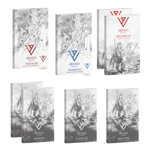 Πακέτο αύξησης μάζας DRIADA MEDICAL Sustanon Deca Dianabol 8 εβδομάδες