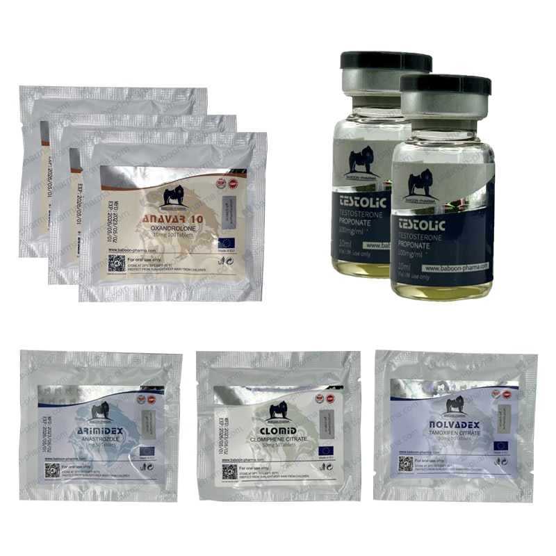 Δοκιμή PTO Anavar σε συσκευασία P 6 εβδομάδες Baboon Pharma