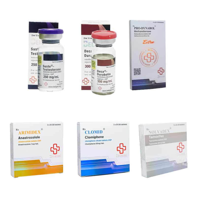 Συσκευασία Αύξησης Μαζικής Μάζας (ΕΝΕΣΗ) SUSTANON + DECA + DIANABOL (8 εβδομάδες) Beligas Pharmaceuticals International