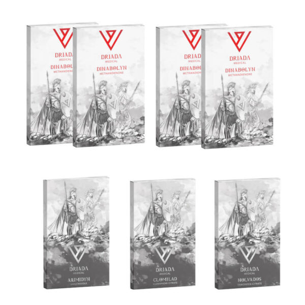 Πακέτο αύξησης μάζας 8 εβδομάδων με Dianabol από το στόμα από την Driada Medical