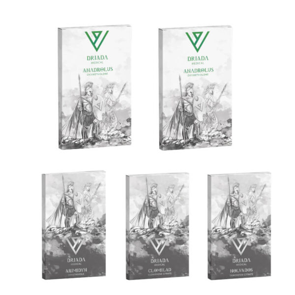 Πακέτο αύξησης μάζας: Anadrol Oxymetholone Oral Steroid (4 εβδομάδες) Driada Medical