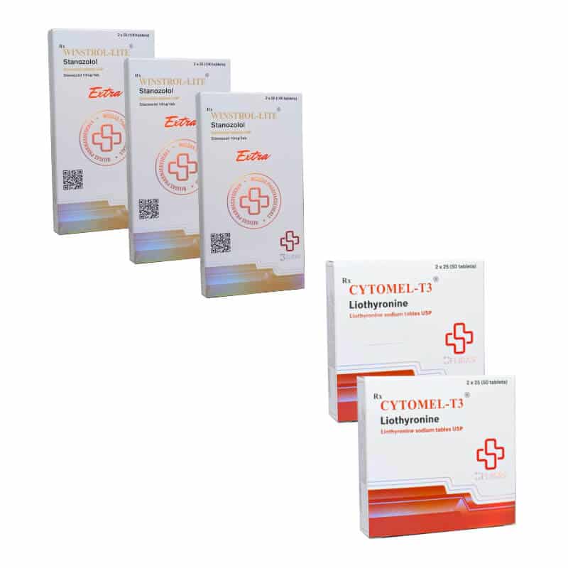 Stanozolol + T3 Cytomel Ξηρά Συσκευασία Στεροειδών από το Στόμα (8 Εβδομάδες) Beligas Pharmaceuticals International