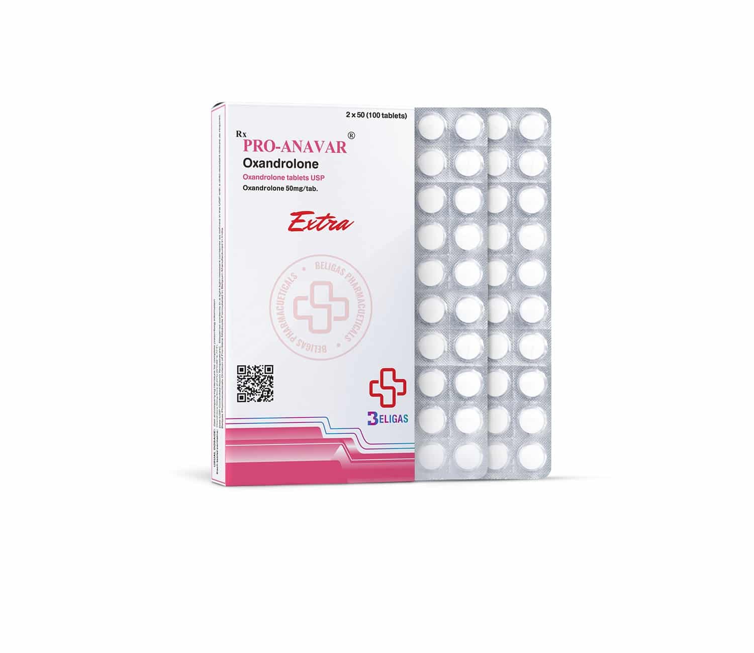 Pro Anavar 50 mg 100 ταμπλέτες
