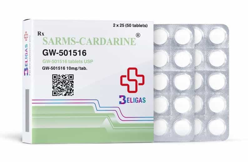 Sarms Cardarine 10 mg 50 δισκία