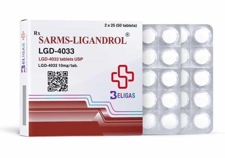Sarms Ligandrol 10 mg 50 δισκία