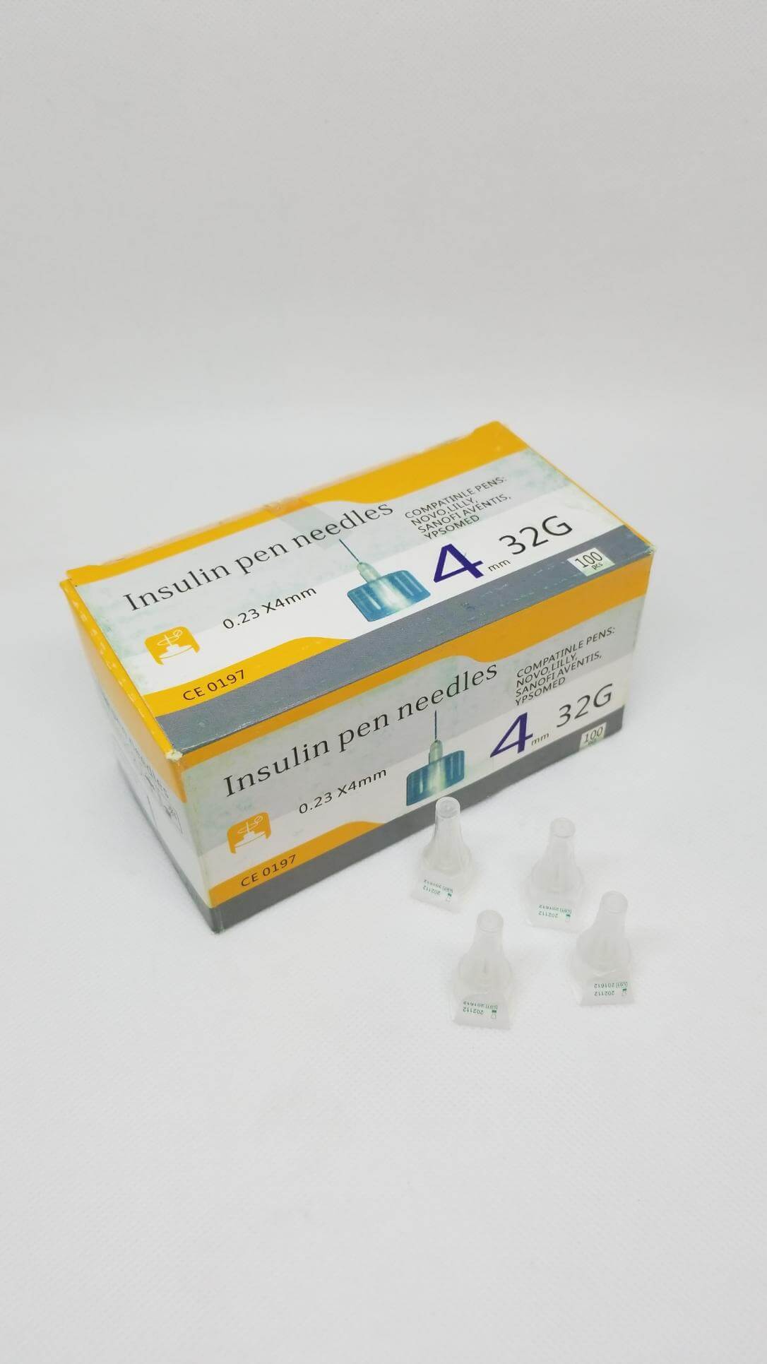 100 βελόνες ινσουλίνης για στυλό - HGH - Beligas (διεθνής)