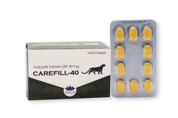 Carefill 40mg Ταδαλαφίλη 100 δισκία Φαρμακείο ΕΕ