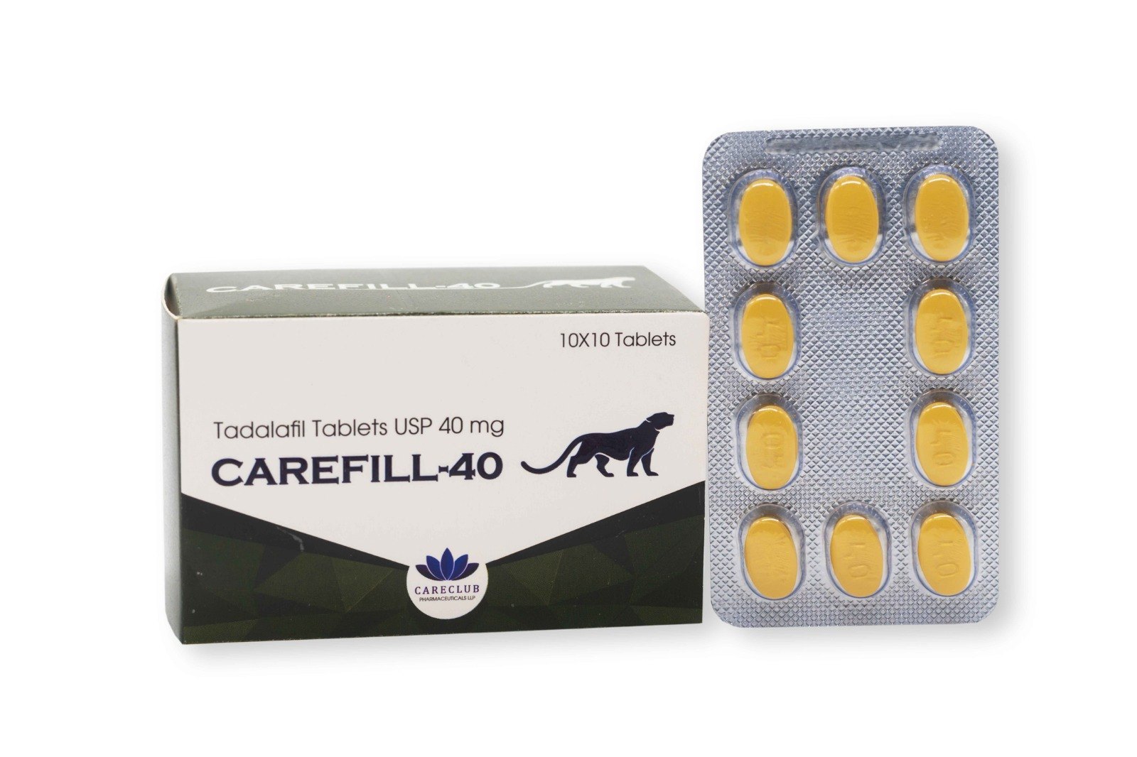 Carefill 40mg Ταδαλαφίλη 100 δισκία Φαρμακείο ΕΕ