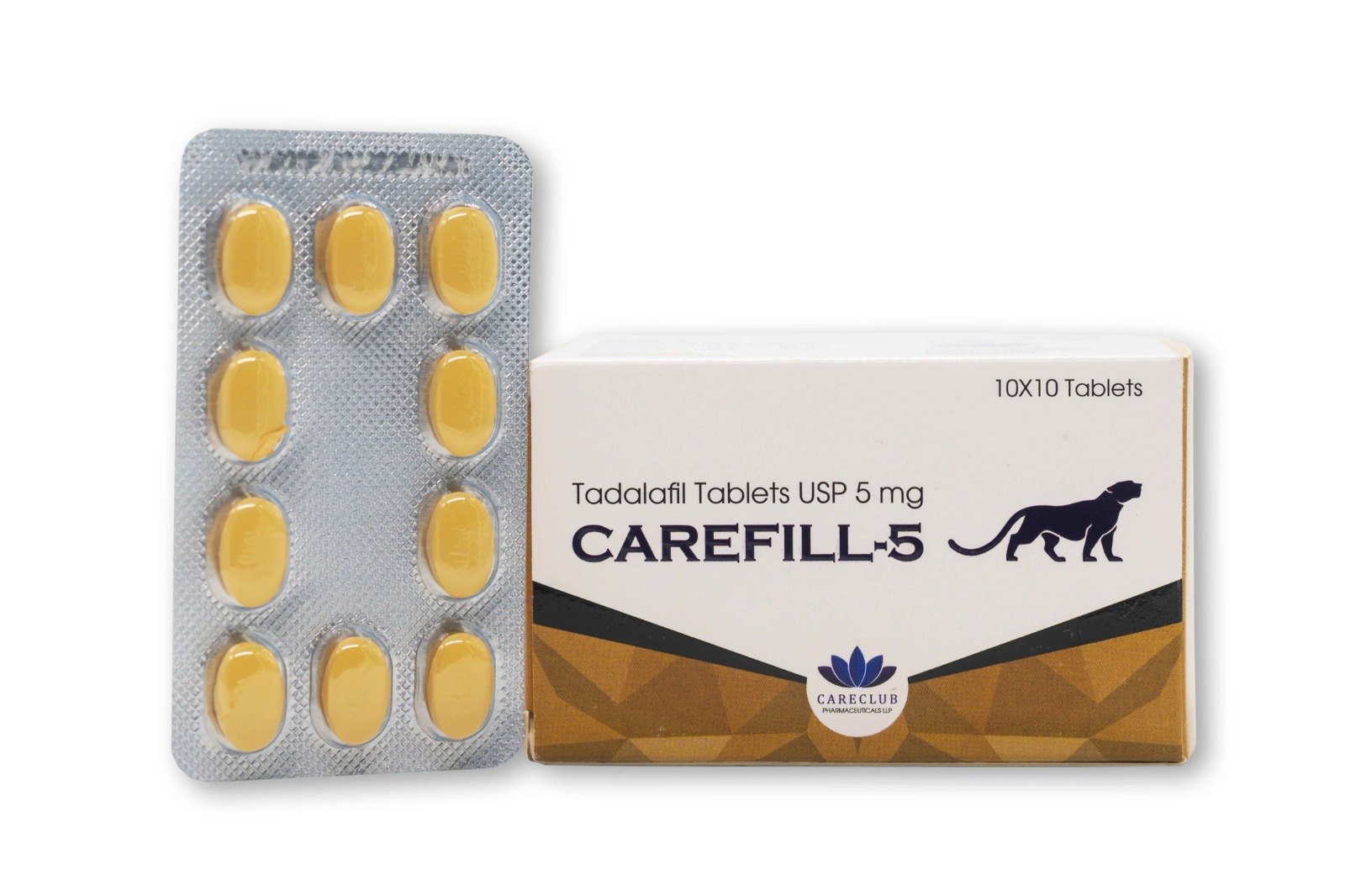 Carefill 5mg Ταδαλαφίλη 100 δισκία Φαρμακείο ΕΕ