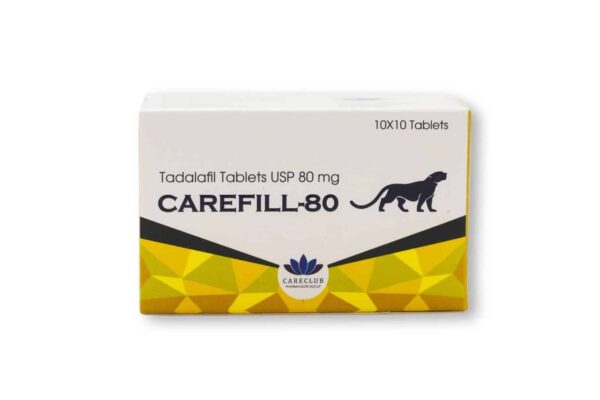Carefill 80mg Ταδαλαφίλη 100 δισκία Φαρμακείο ΕΕ