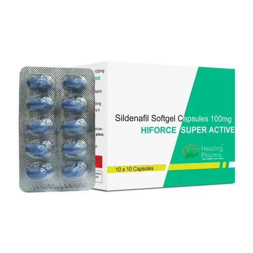 Careforce Super Active Sildenafil Softgel Caps 100 tabs Φαρμακείο ΕΕ