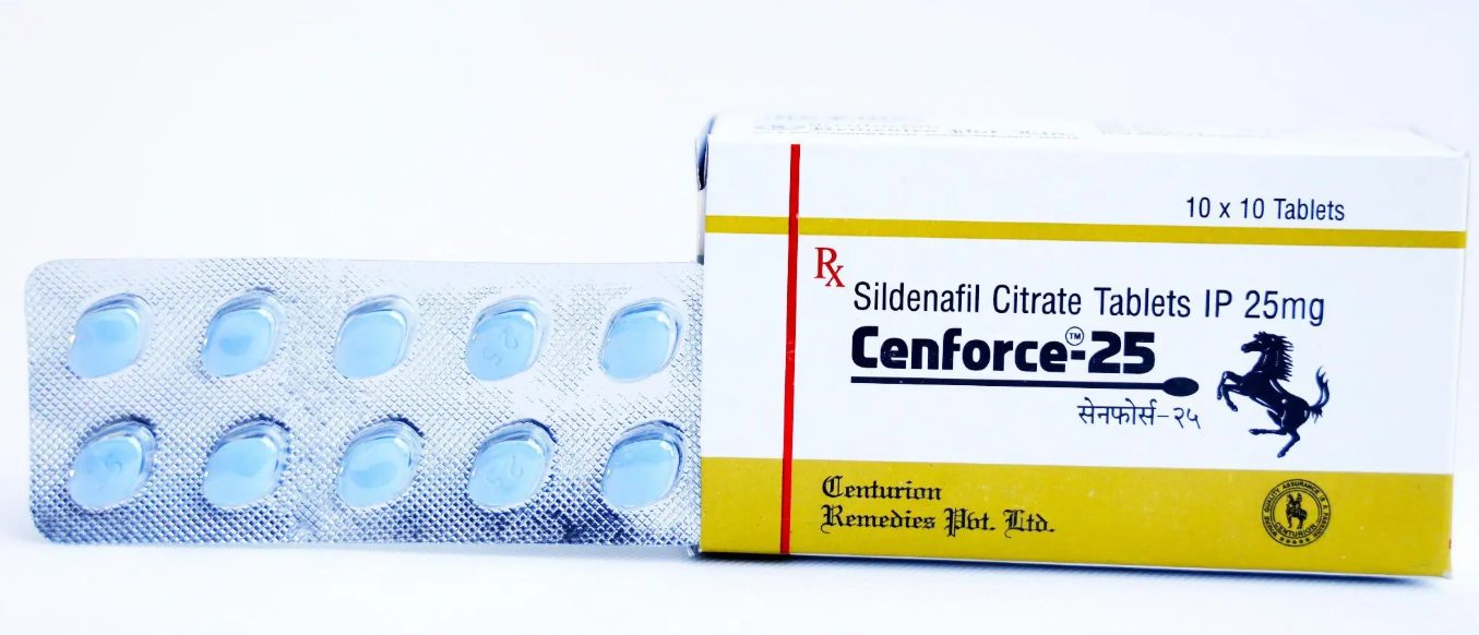 Cenforce 25mg Κιτρικό Σιλδεναφίλη 100 δισκία Φαρμακείο ΕΕ