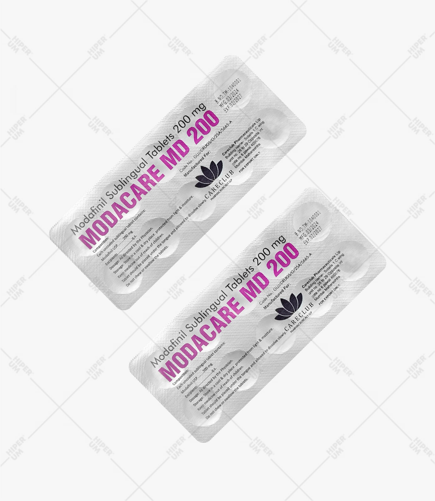Modacare MD 200mg Δισκίο Modafinil USP 100 δισκία Φαρμακείο ΕΕ