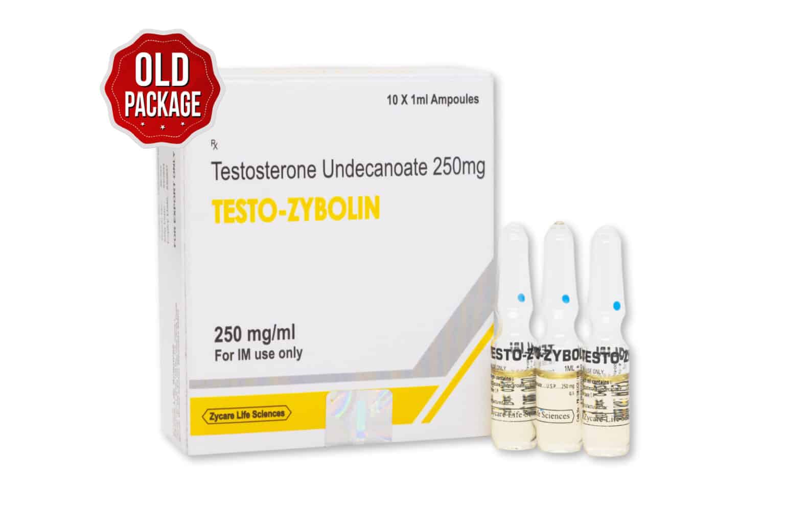 TESTO ZYBOLIN Τεστοστερόνη Unde 250mg 1×10 1