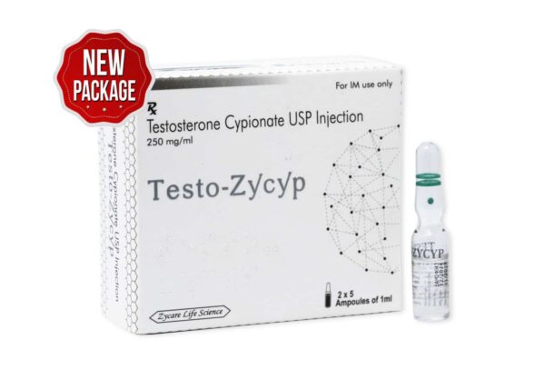 TESTO ZYCYP Testosterone Cypionate Inj. 250 mg 1×10 1