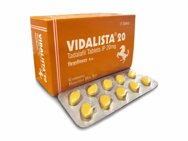Vidalista 10 Ταδαλαφίλη 20mg