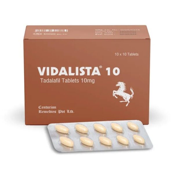 Vidalista 10mg Ταδαλαφίλη Tab 100 tabs Φαρμακείο ΕΕ