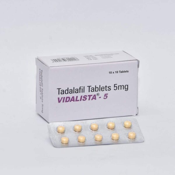 Vidalista 5mg Ταδαλαφίλη Tab 100 tabs Φαρμακείο ΕΕ