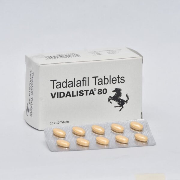 Vidalista 80mg Ταδαλαφίλη Tab 100 tabs Φαρμακείο ΕΕ
