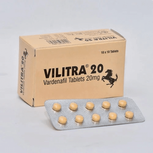 Vilitra 20mg Vardenafil 100 δισκία Φαρμακείο ΕΕ