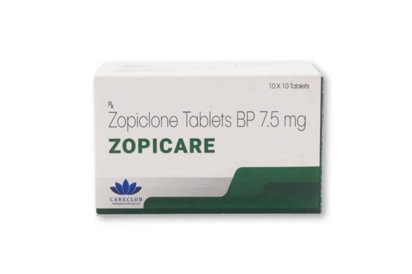 Zopicare 7.5mg Ζοπικλόνη 100 δισκία Φαρμακείο ΕΕ