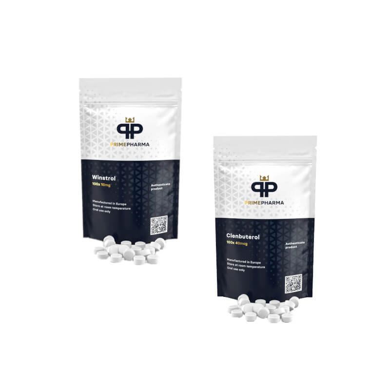 Εισαγωγικό πακέτο Winstrol + Clenbuterol Prime για απώλεια βάρους για γυναίκες (8 εβδομάδες)