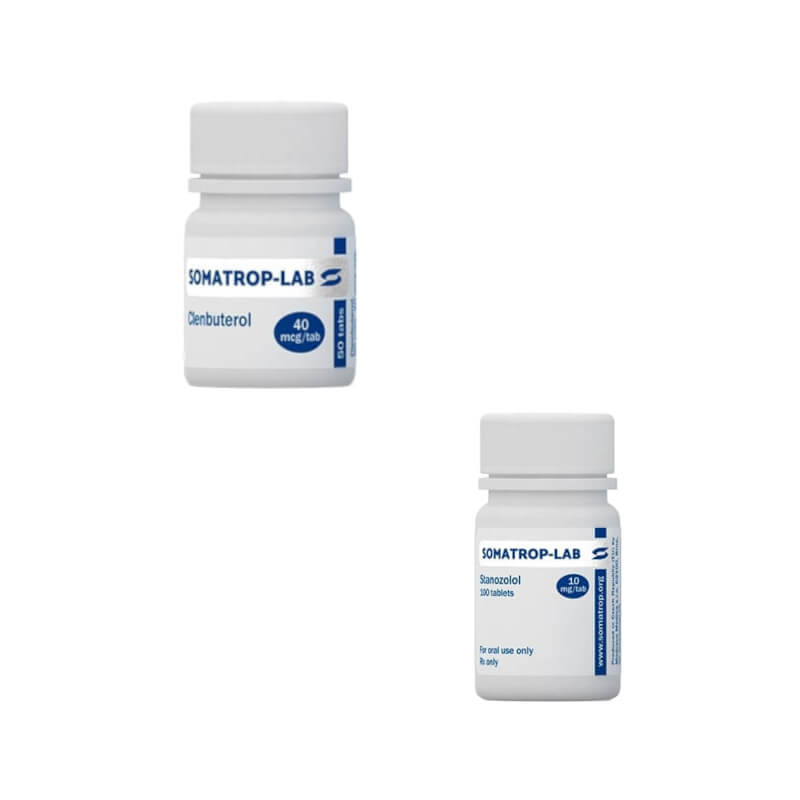 Winstrol + Clenbuterol Somatrop Labs Εισαγωγικό Πακέτο Απώλειας Βάρους για Γυναίκες (8 Εβδομάδες)