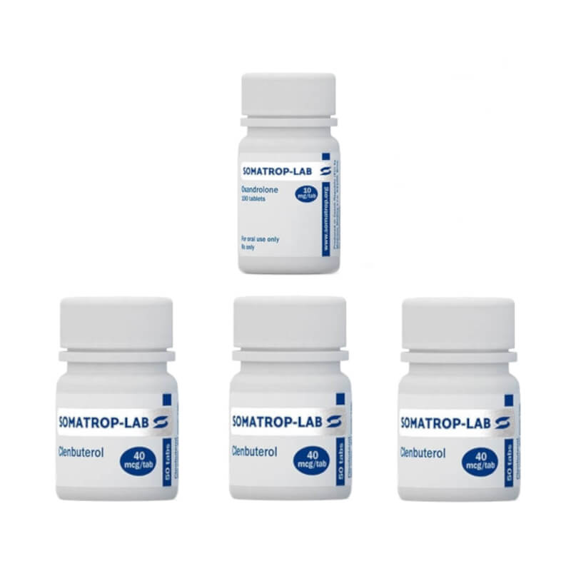 Προηγμένο πακέτο απώλειας βάρους για γυναίκες: Anavar lenbuterol, 8 εβδομάδες, Somatrop Lab