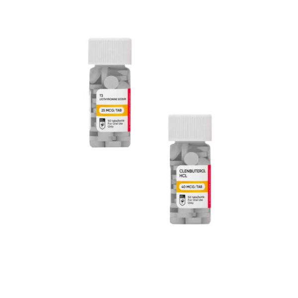 Πακέτο απώλειας βάρους Hilma για γυναίκες: Κλενβουτερόλη + T3 (8 εβδομάδες)