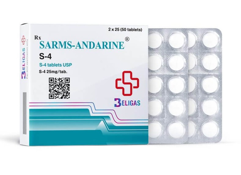 Sarms Andarine 25 mg 50 δισκία