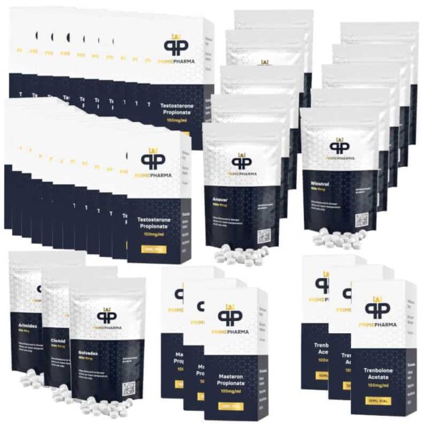 ΠΑΚΕΤΟ ΕΞΑΙΡΕΤΙΚΗΣ ΑΥΞΗΣΗΣ ΛΙΠΗΣ ΜΑΖΑΣ Test P Tren A Mast P Anavar Winstrol Oral 16 εβδομάδες BONUS