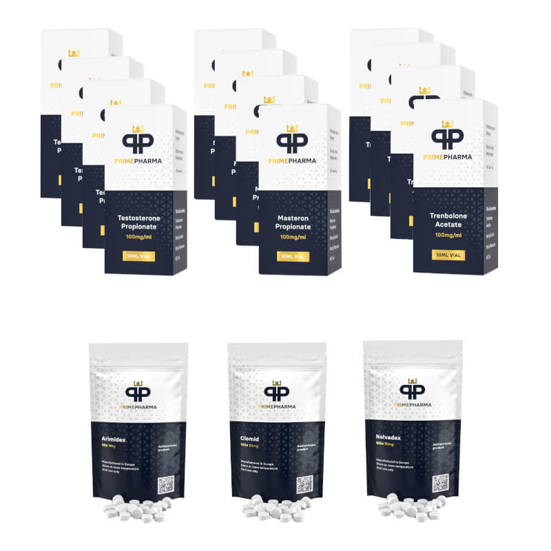 ΕΞΑΙΡΕΤΙΚΑ ΞΗΡΟ ΠΑΚΕΤΟ Test P Tren A Mast P 10 εβδομάδες BONUS