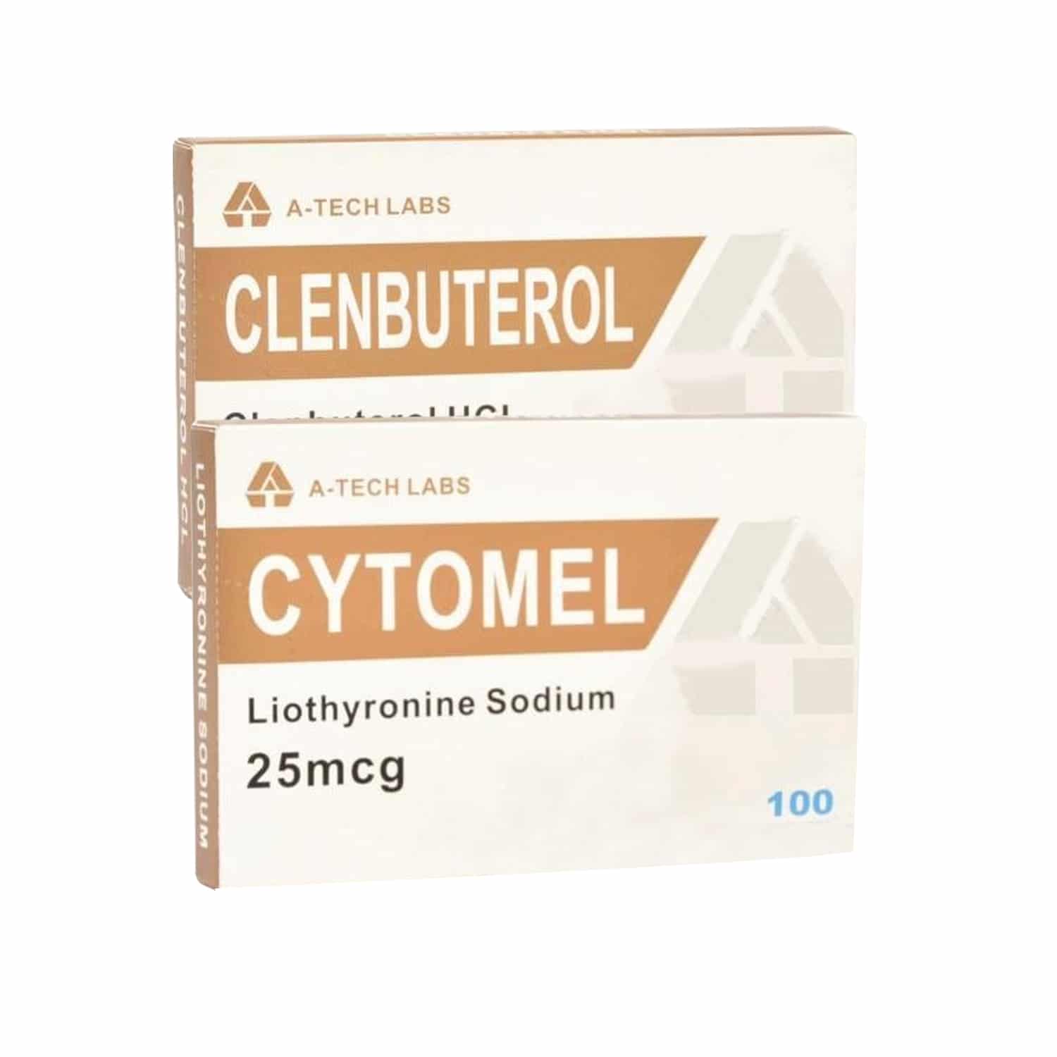 Ένα πακέτο απώλειας βάρους TECH LABS CLENBUTEROL T3 8 εβδομάδων