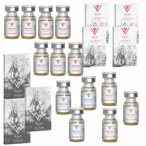 Πακέτο ακραίας αύξησης μάζας TEST E DECA TREN A DIANABOL 16 εβδομάδες DRIADA