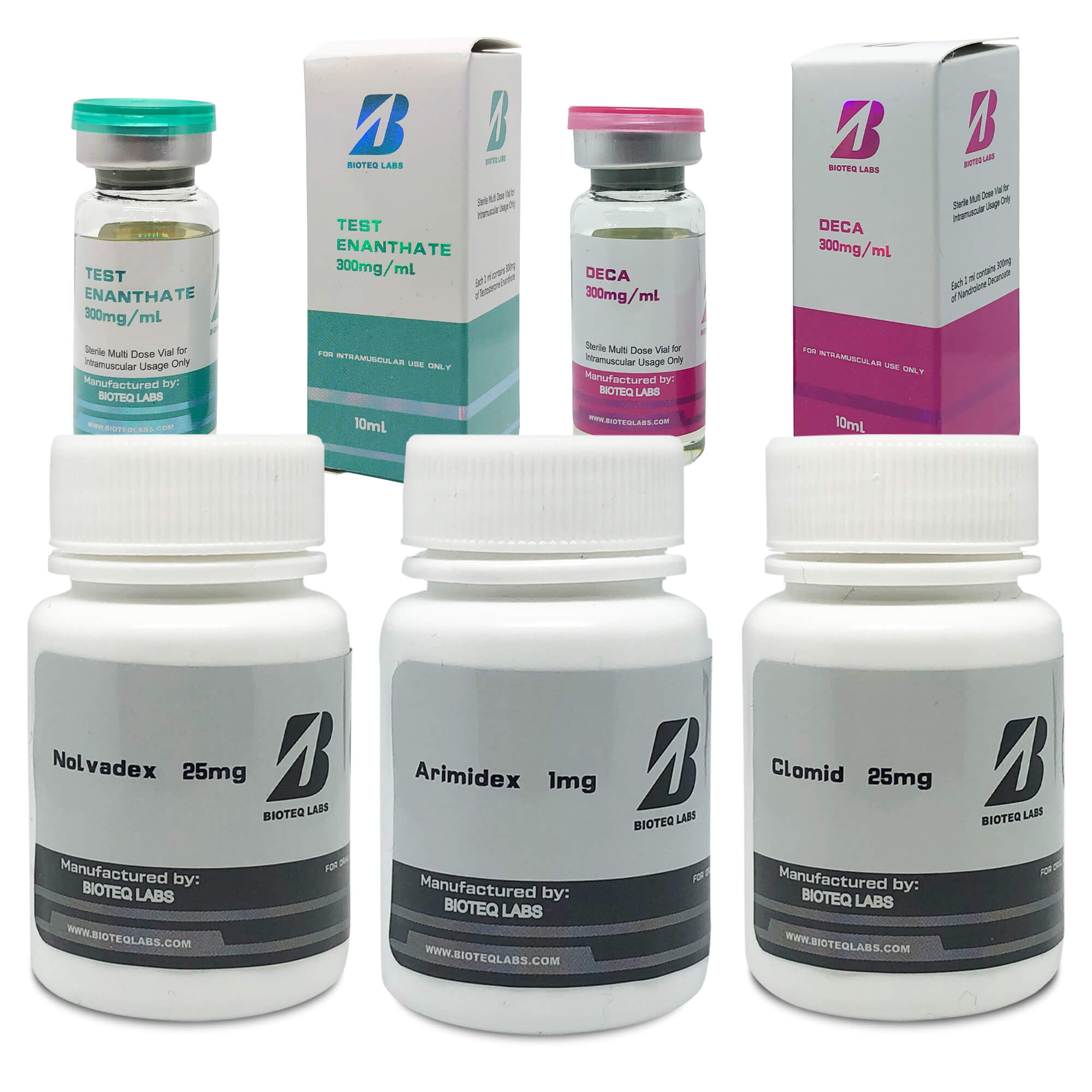 συσκευασία bioteq testo enanthate deca