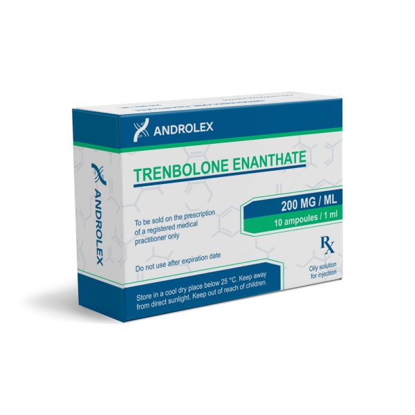 κουτί αμπούλας androlex enanthate τρενβολόνης