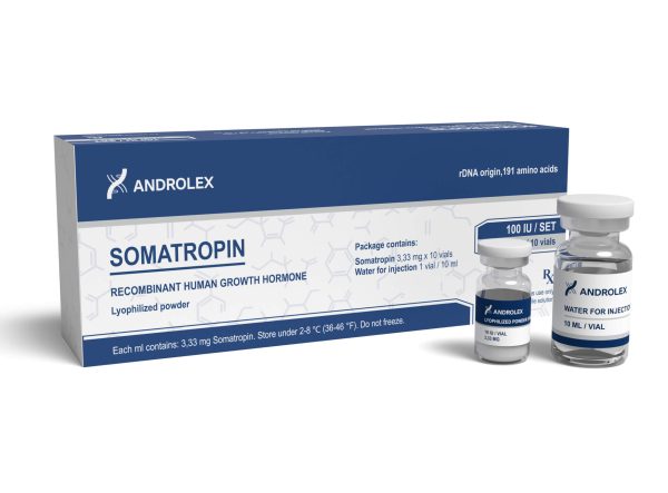 σκόνη androlex υψηλής αυξητικής ορμόνης 100IU