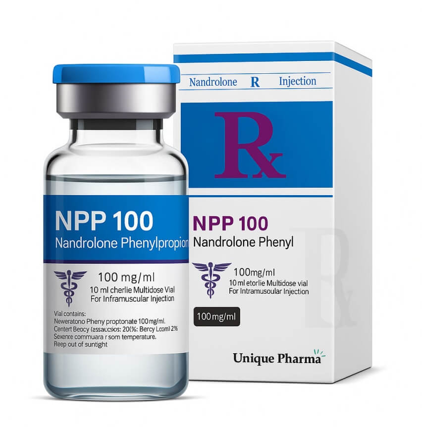 NPP 100 - Φαινυλοπροπιονική νανδρολόνη (100 mg/ml 10 ml) - UNIQUE-PHARMA