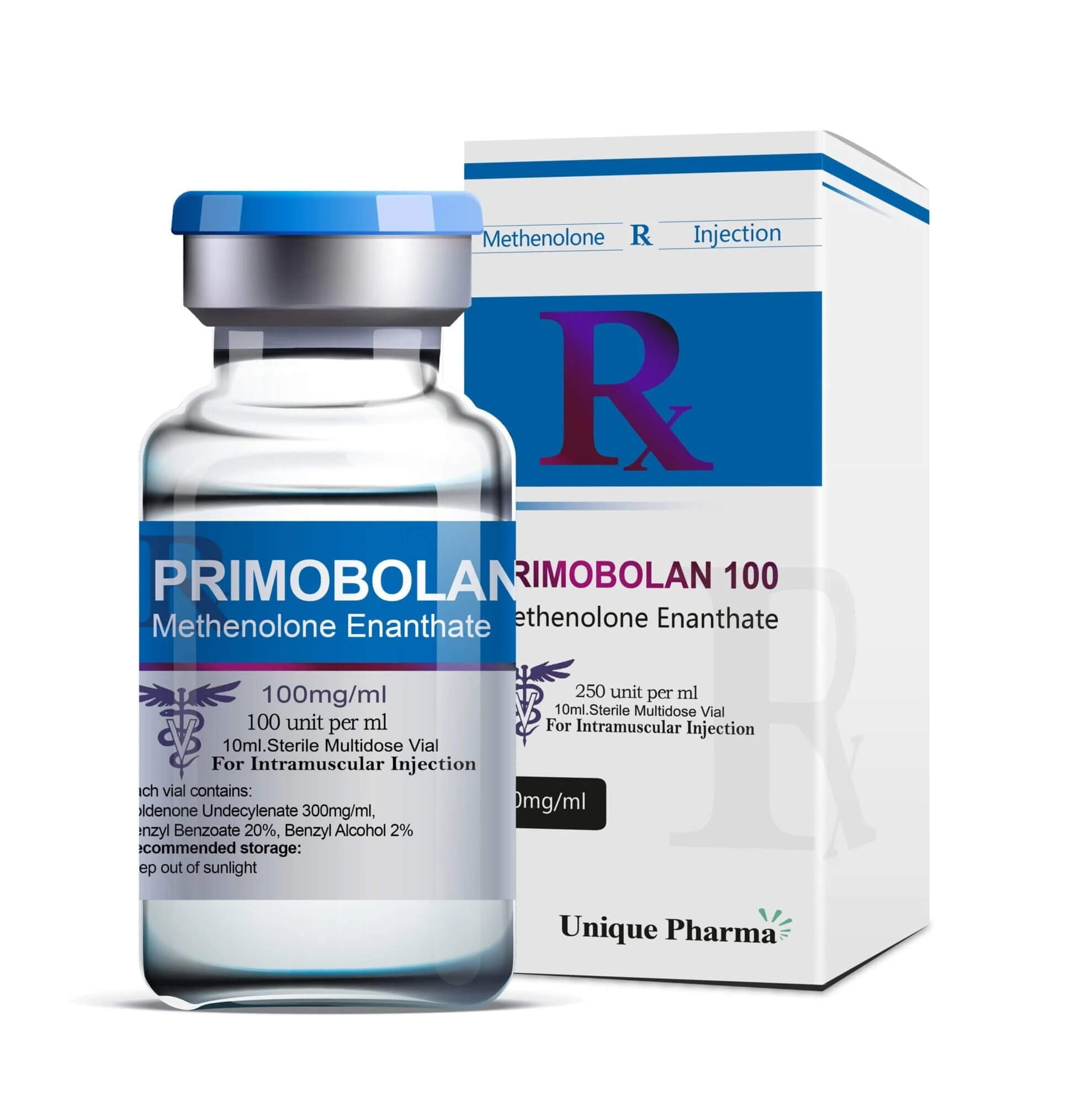 Primo 100 - Ενανθική μεθενολόνη (100 mg/ml 10 ml) - UNIQUE-PHARMA