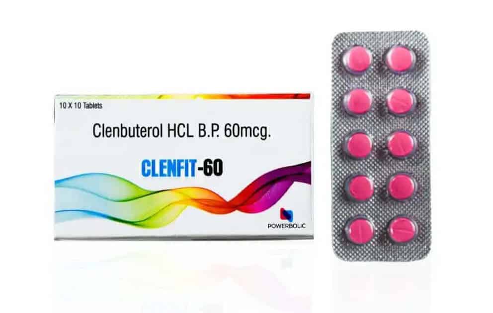 CLENFIT 60 MG - Clenbuterol HCl 60mcg 100 Tabs - POWERBOLIC