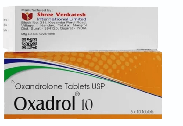OXADROL - Οξανδρολόνη 10mg (50 δισκία) - Σρι Βενκάτες