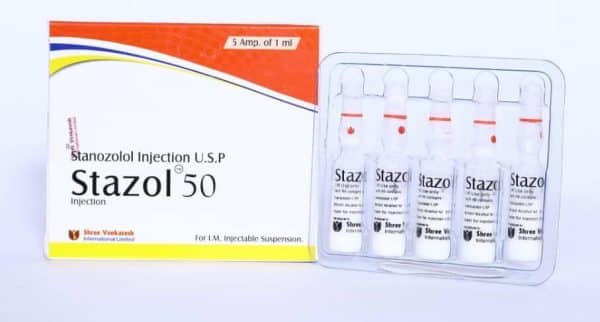 STAZOLE INJ - Στανοζολόλη 50mg/ml (5amps x 1ml) - Σρι Βενκάτες